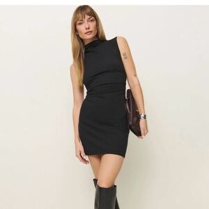 Reformation Alden Knit Mini Dress
